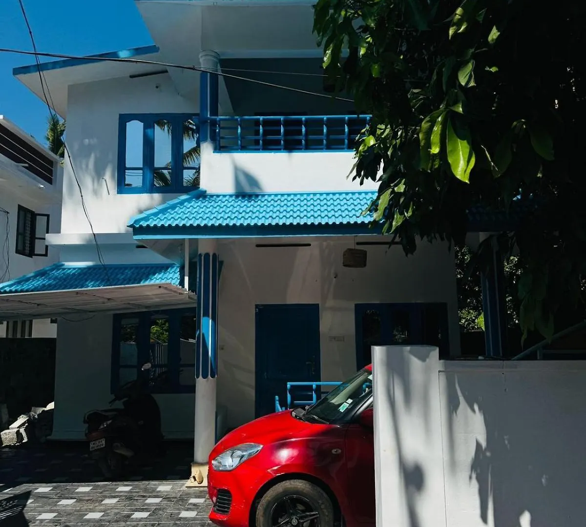 Blue Homestay Varkala 4Bhk Entire Villa