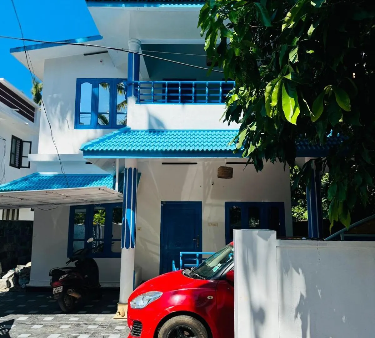 Blue Homestay Varkala 4Bhk Entire Villa